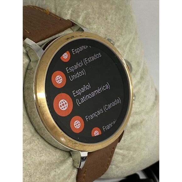 Fossil Gen 4 Authentic Digital Dial Smart Watch Custom Band FTW6016 DC911 - Picture 5 of 12